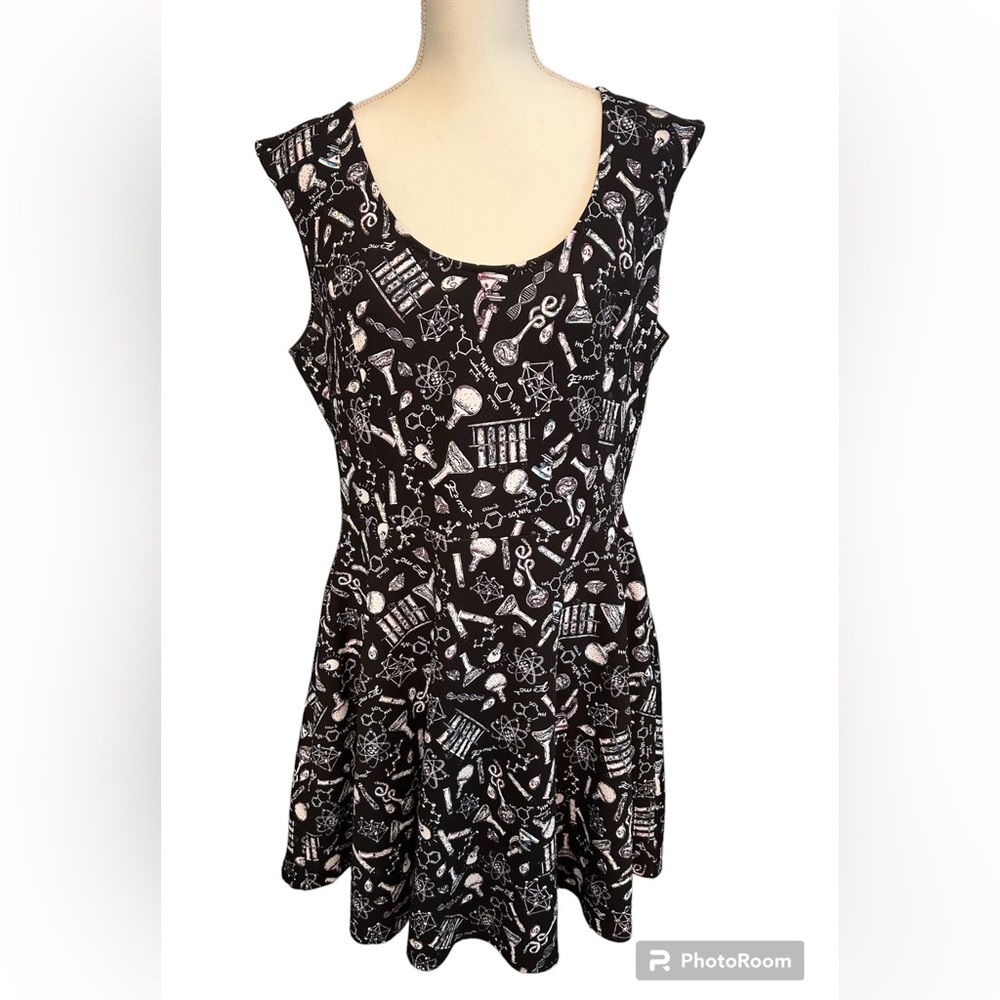 EUC Hot Topic Science Dress (Fit & Flare) with POCKETS